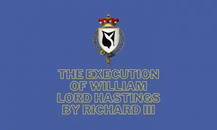 The execution of William Lord Hastings by Richard III