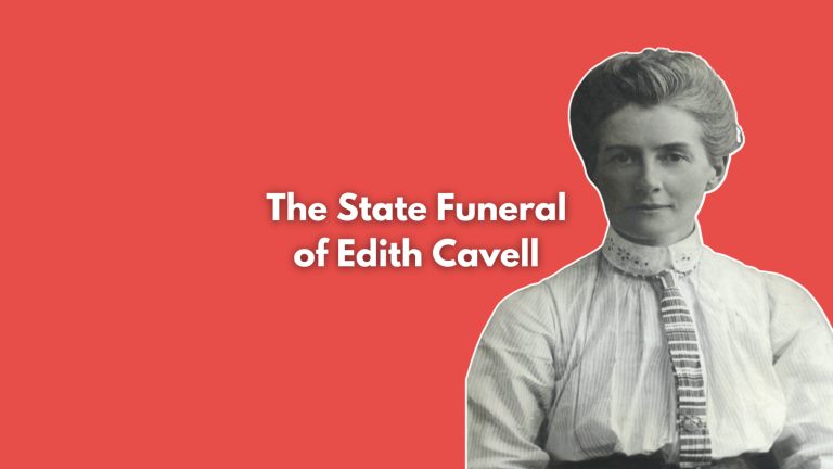 The State Funeral of Edith Cavell